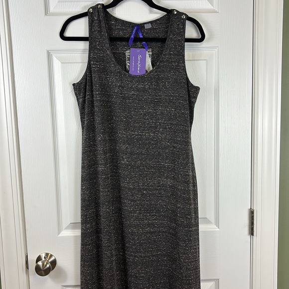 Seraphine Dresses & Skirts - NWT Seraphine marled gray nursing and maternity maxi dress sz 10